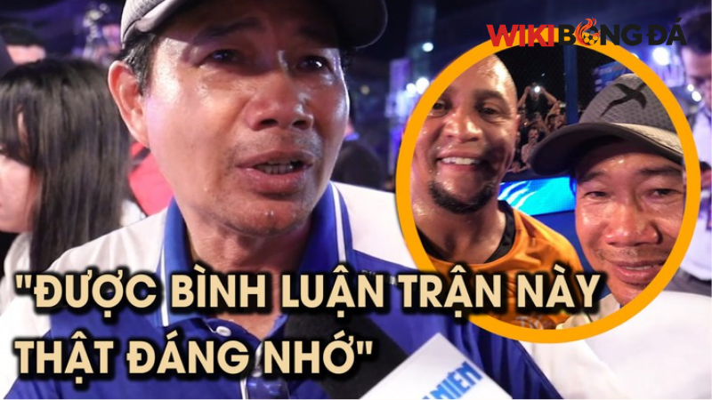 BLV Anh Ngọc Nguyễn với siêu sao quốc tế