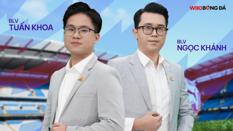 BLV Ngọc Khánh là nam bình luận bóng đá được khán giả quan tâm