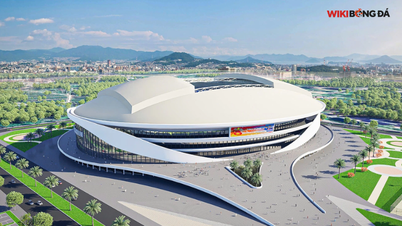 Sân vận động PVF thuộc quần thể tổ hợp thể thao 