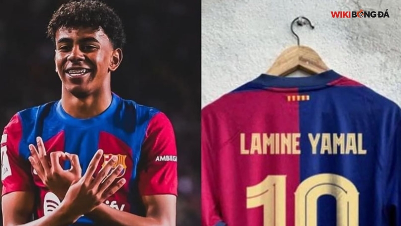 Hành trình thay đổi số áo của Lamine Yamal thể hiện anh là một tiềm năng trẻ