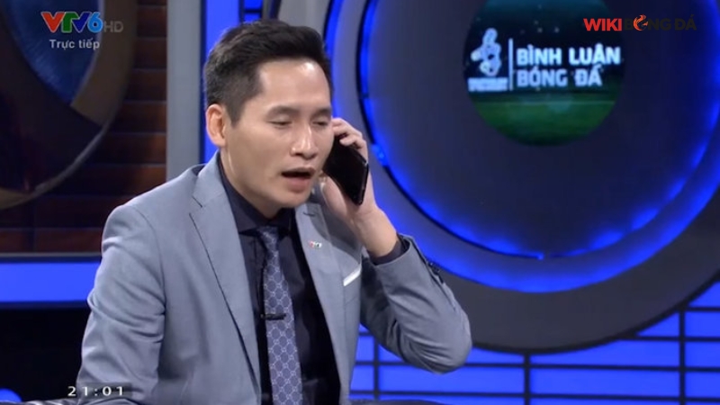 BLV Quốc Khánh là blv bóng đá hài hước nhiều khán giả yêu mến