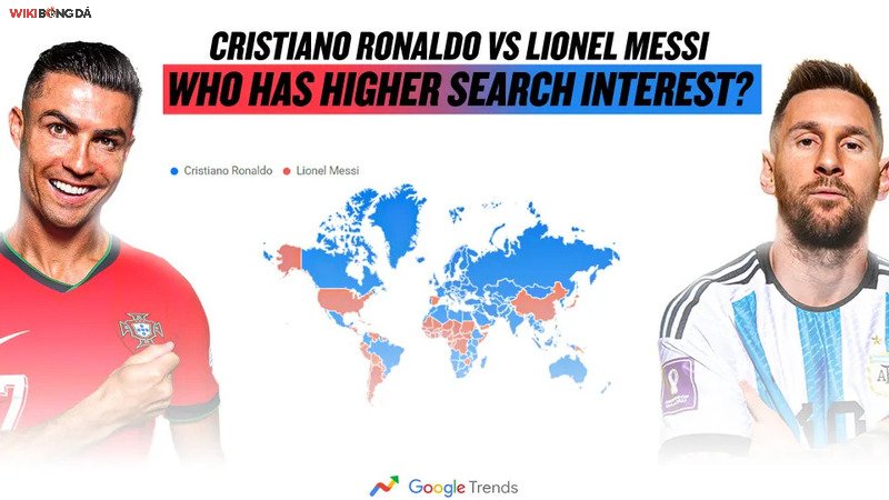 Google trend từng tạo nên hiểu lầm giữa 2 cầu thủ