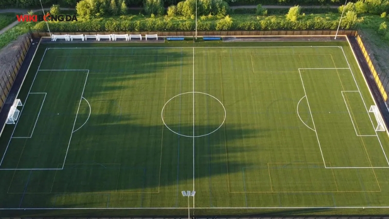 Kích thước các khu vực đặc biệt khác trên sân